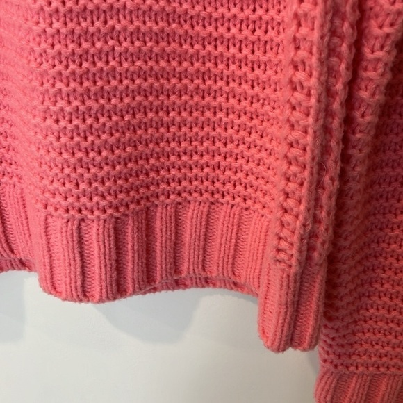 Banana Republic Cable Knit Sweater Merino Wool Size Large - Picture 6 of 8